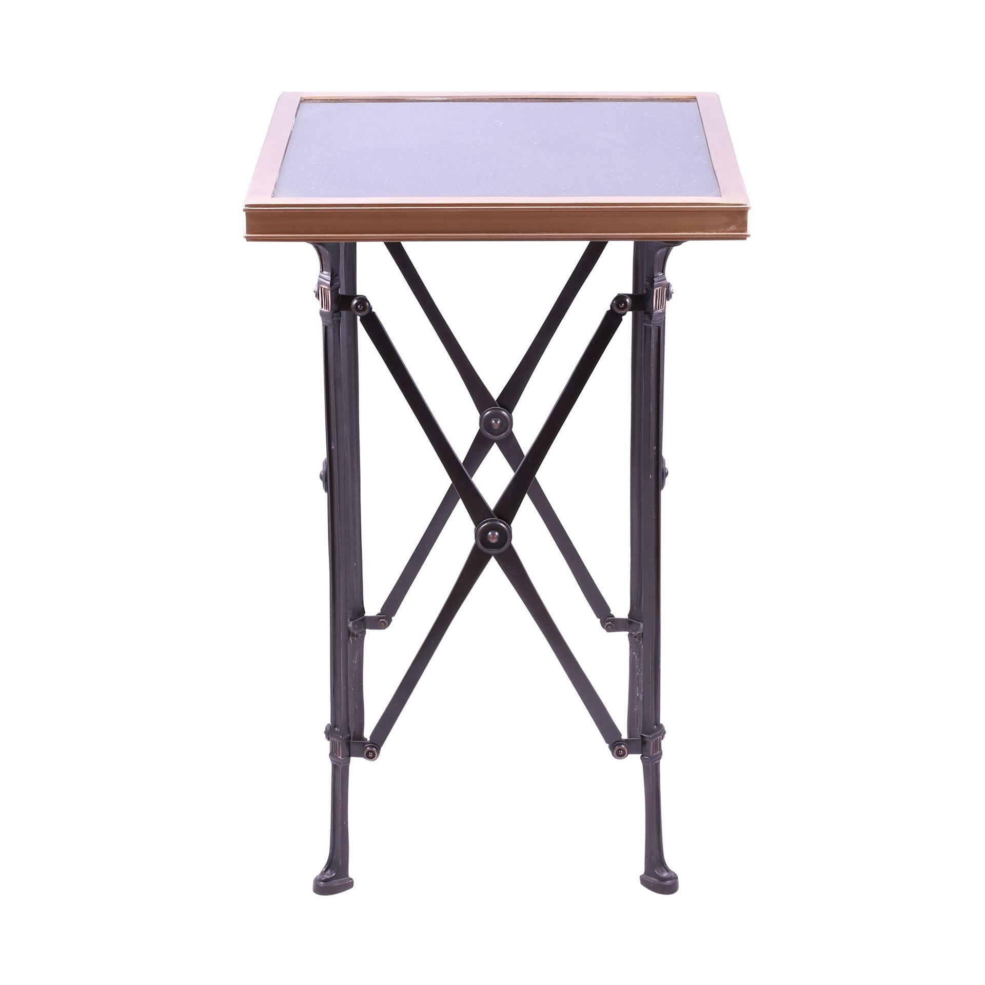 Geridon Montaigne Yan Sehpa Q:40 cm H:69 cm