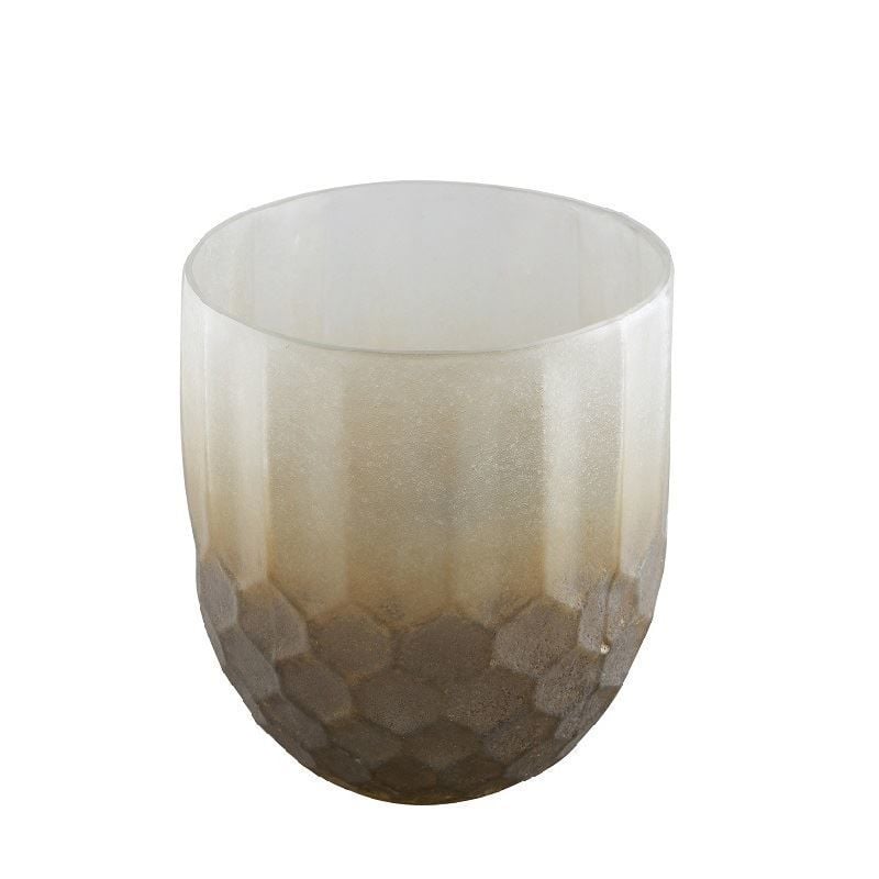 Mumluk Gri-Kahve H:17 cm