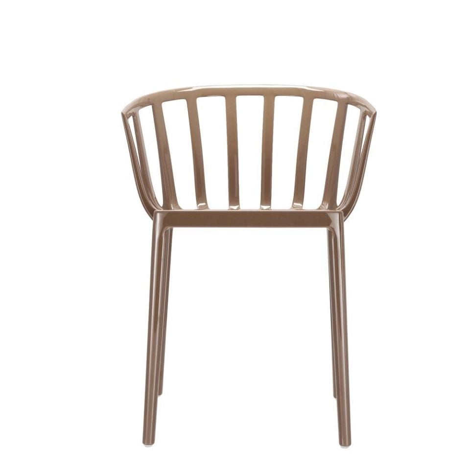 Kartell Venice Sandalye Paslı Bej-Krem