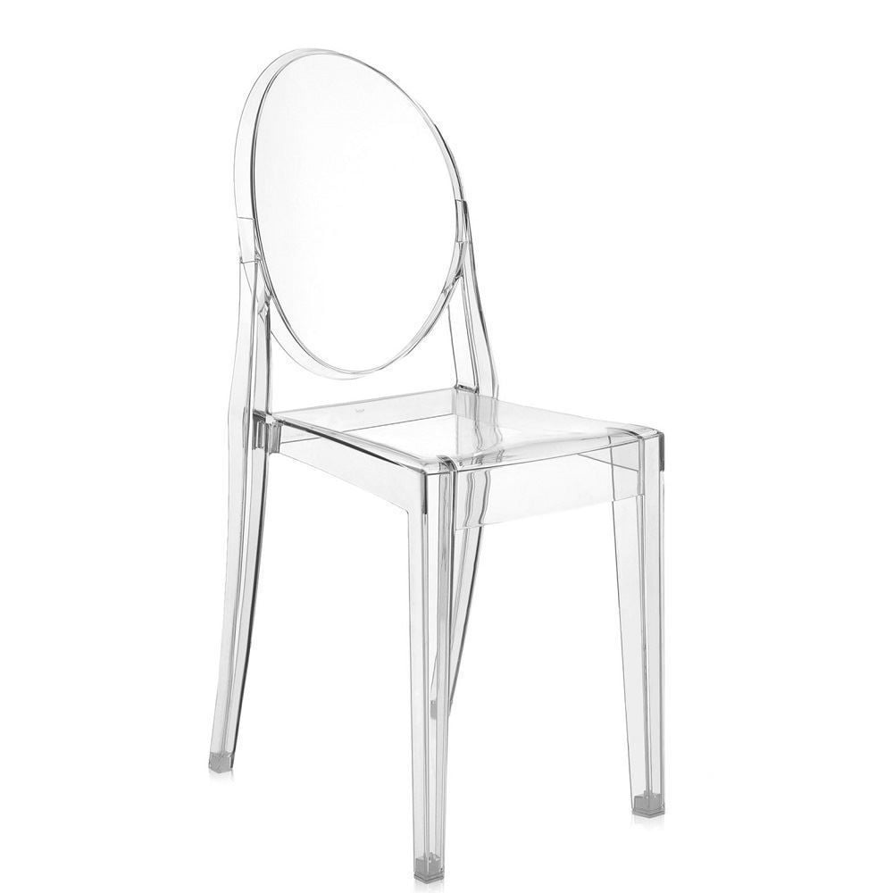 2'li Victoria Ghost Sandalye Şeffaf