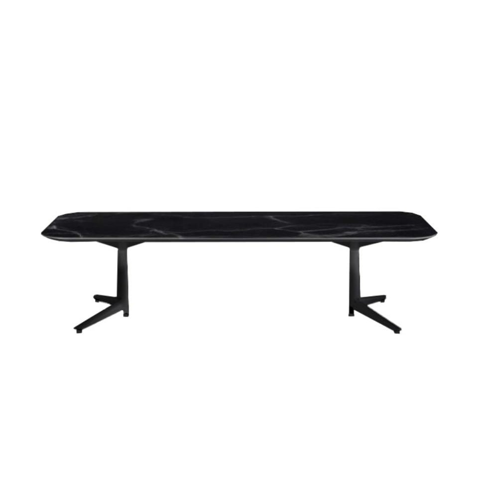 Kartell Multiplo Low Siyah Sehpa