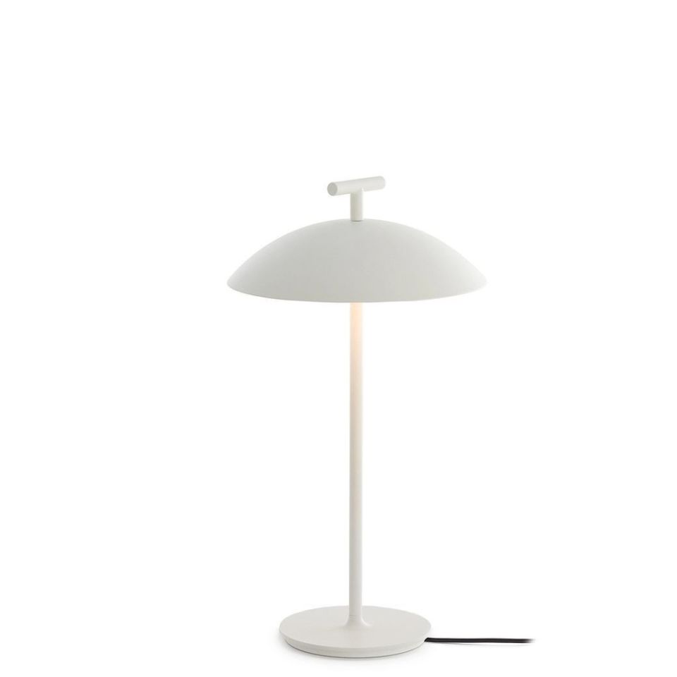 Kartell Mini Geen-A Beyaz Çelik Masa Lambası