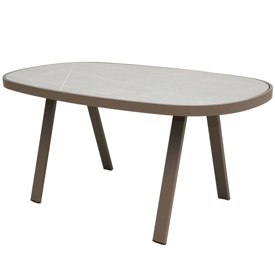 Oval Yemek Masası 90x160
