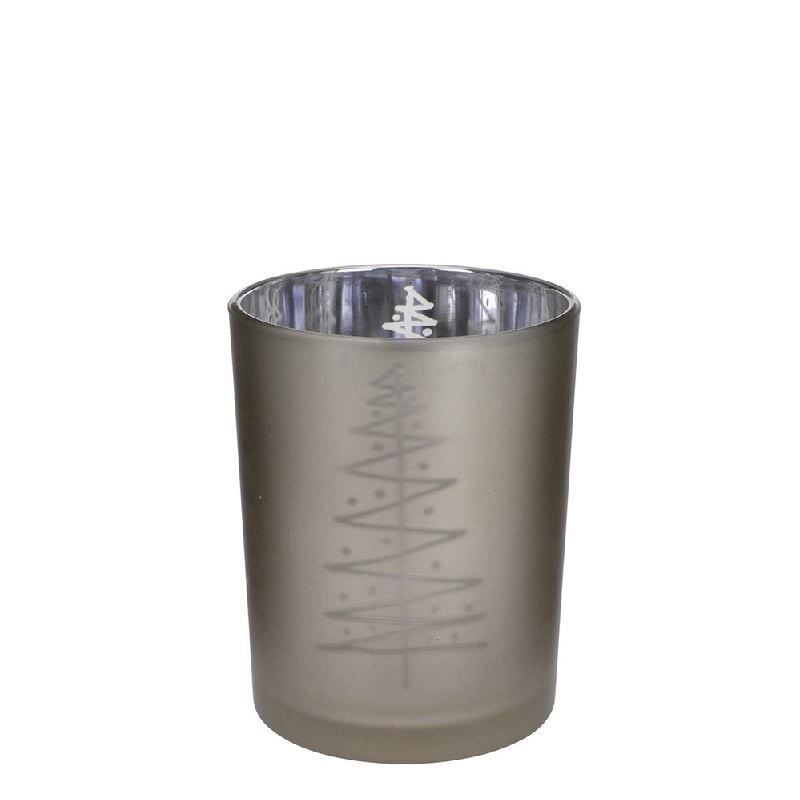 Mumluk Çam 6,5 cm Silver