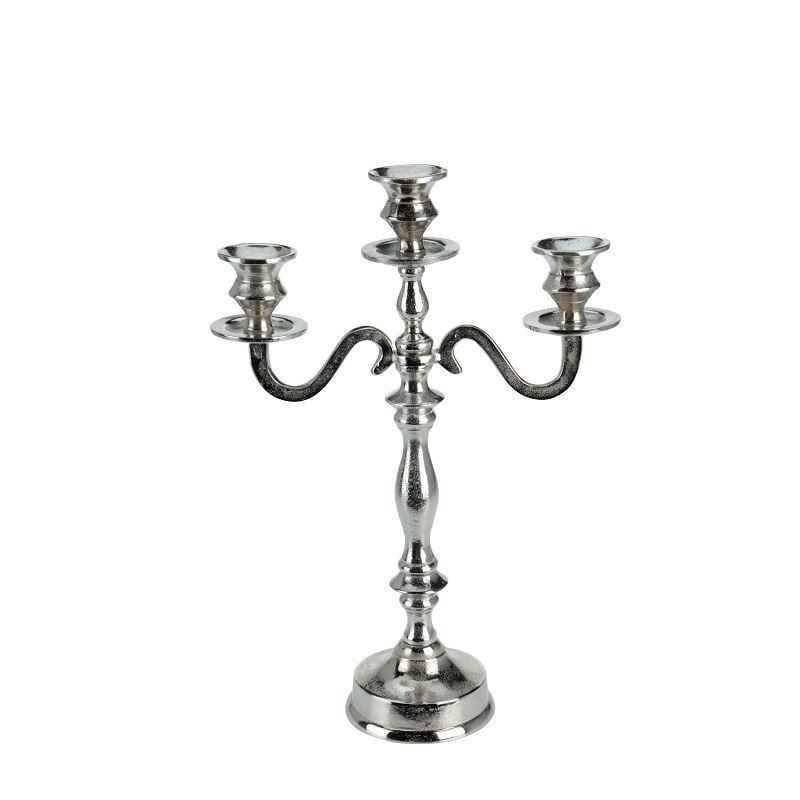 3 Kollu Şamdan H:38 cm