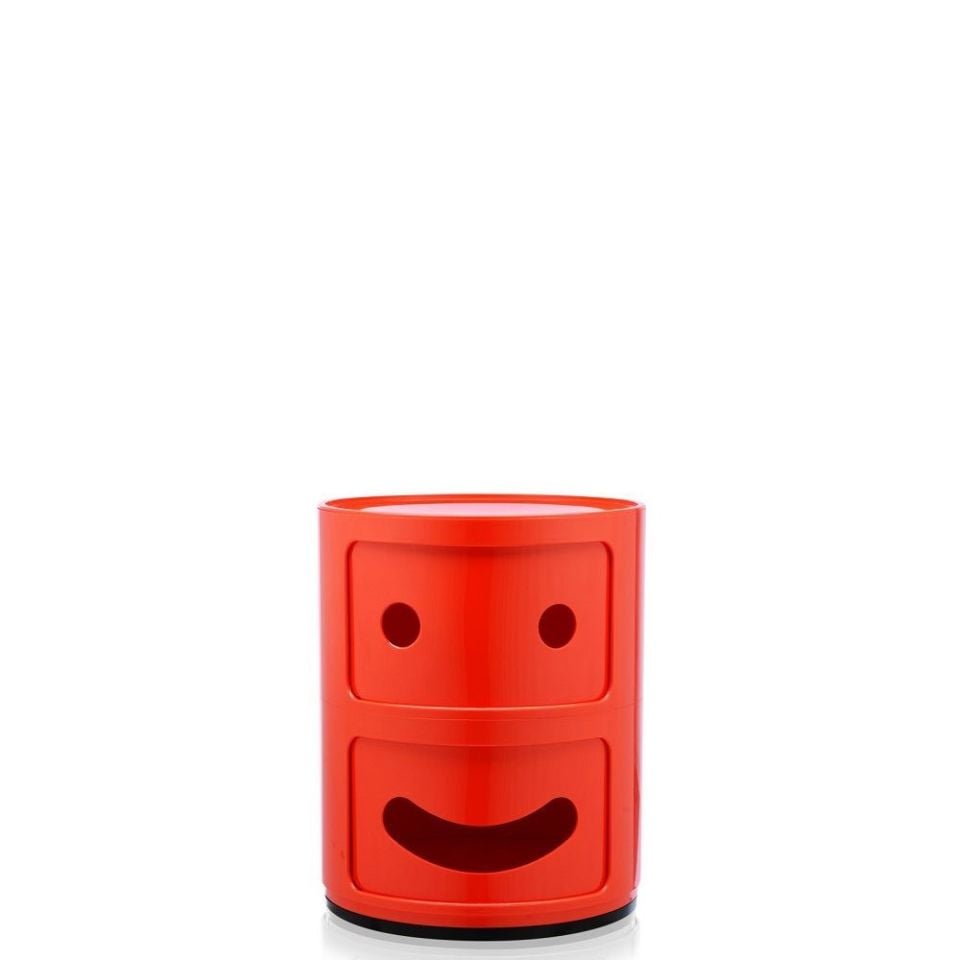 Componibili Smile 2 Çekmeceli Kırmızı
