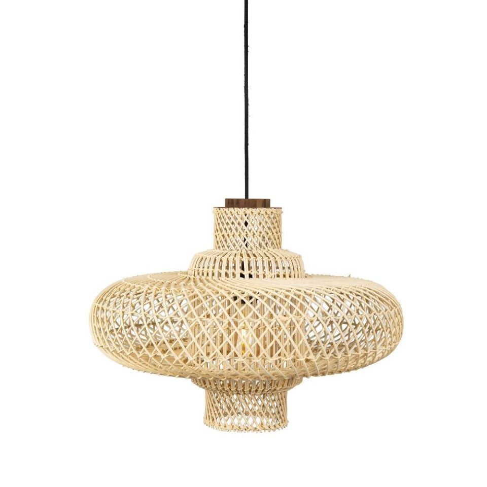 Organo Sarkıt Natural Rattan 70x45 cm