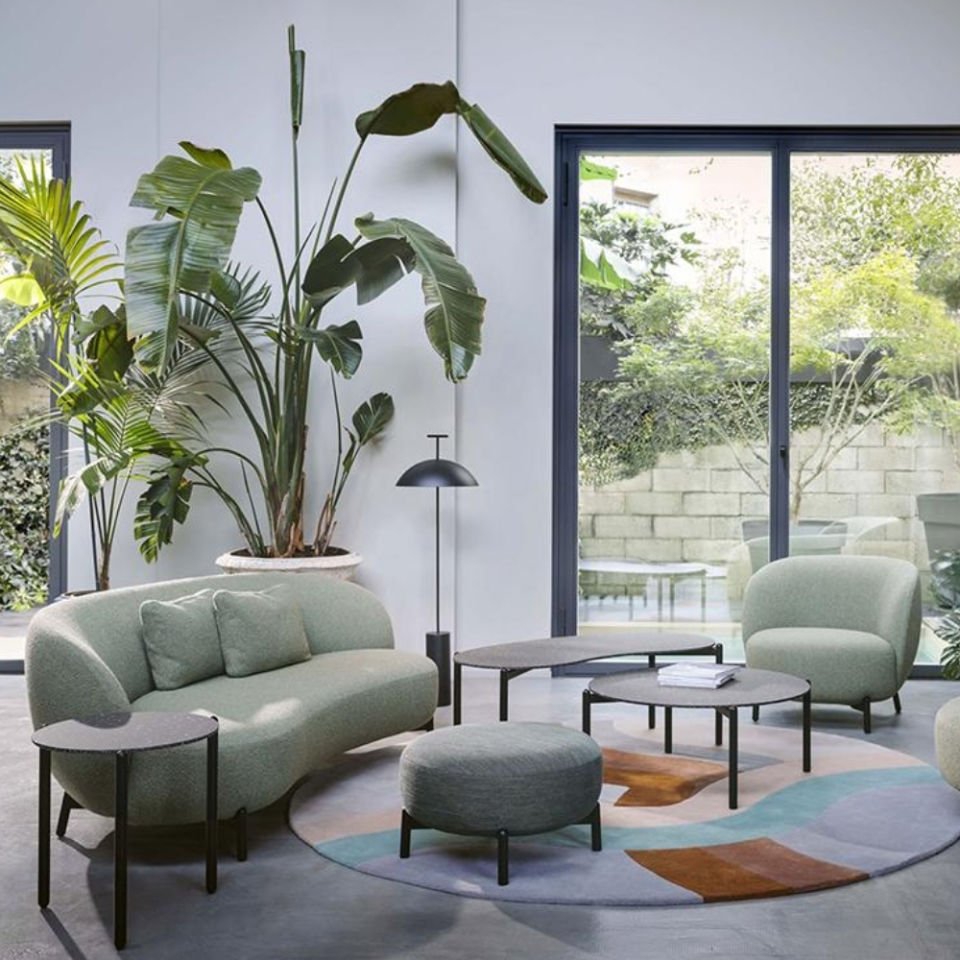 Kartell Undique Siyah Sehpa
