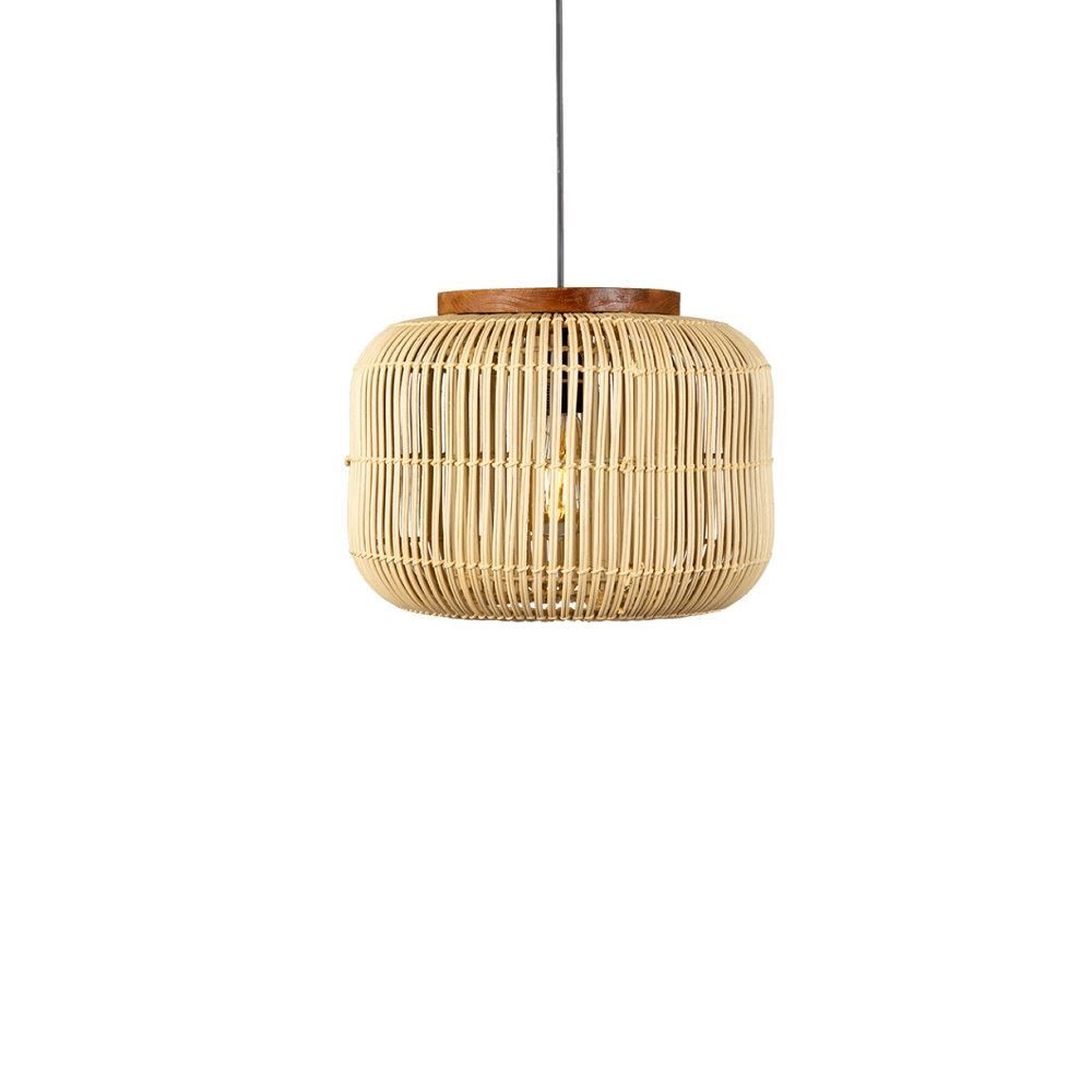 Barrel Sarkıt Natural Rattan 34x26 cm