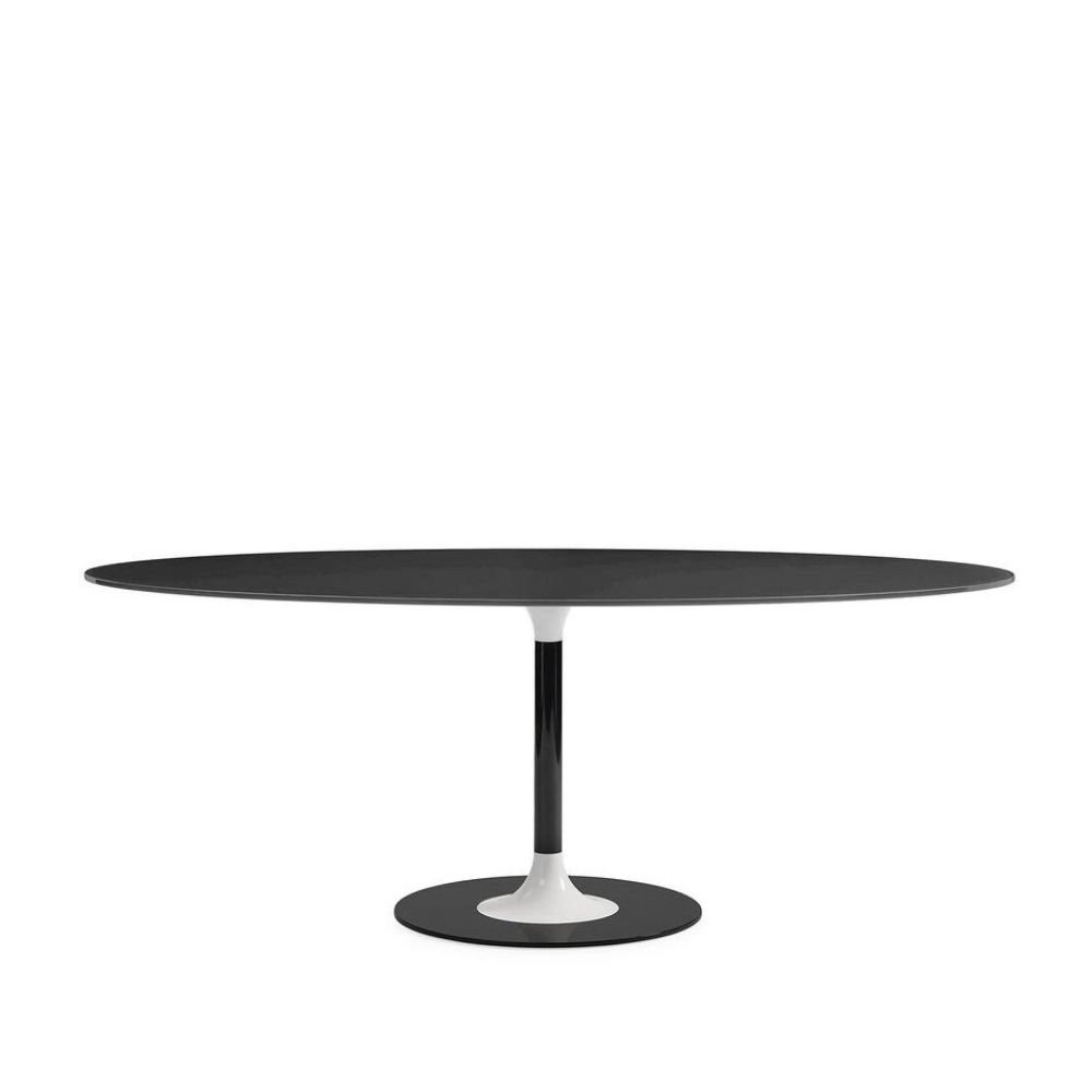 Thierry XXl Oval Siyah Masa