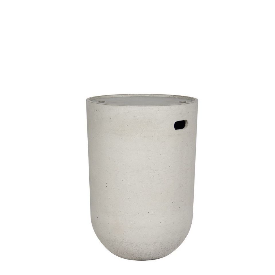 Sehpa Yuvarlak Beton 42x60 cm